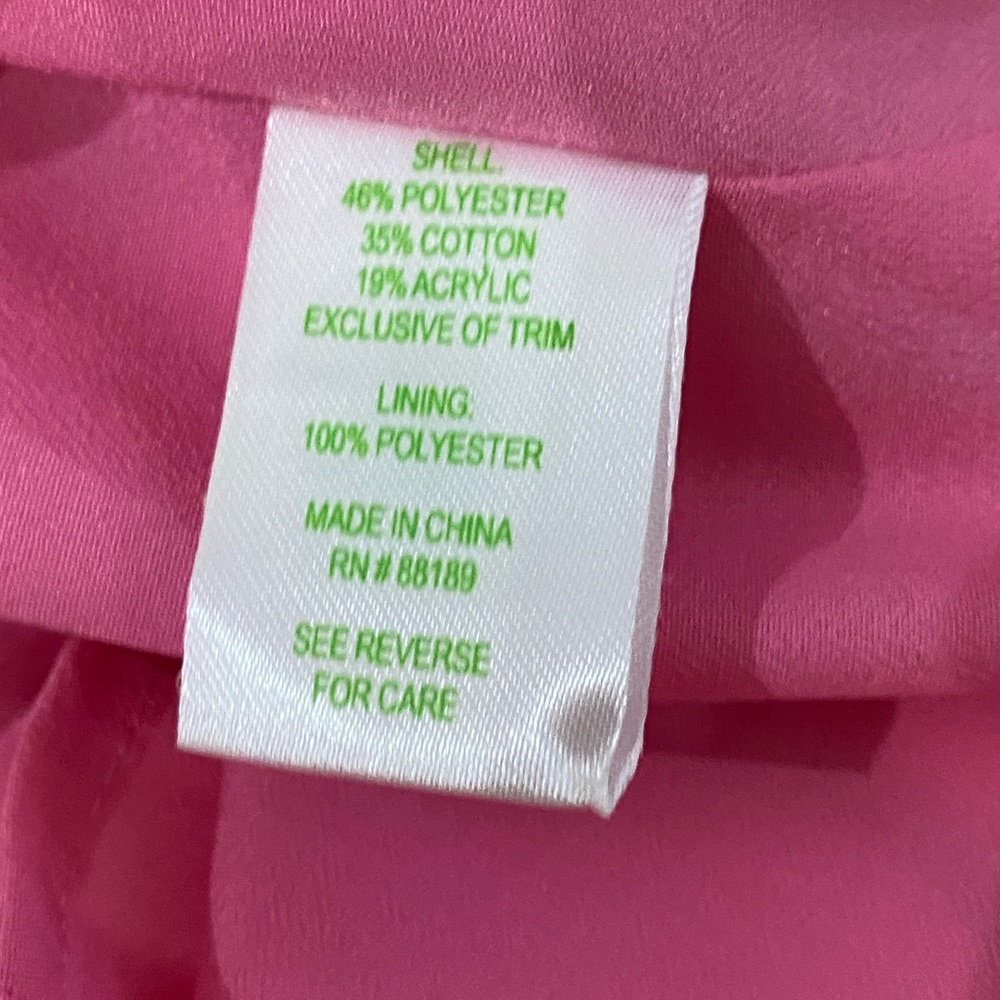Lilly Pulitzer Pearl Halter Mini Shift Dress Pink Pop Dot Jacquard Metallic 12 - Picture 5 of 12